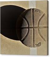 Round Ball And Shadow Canvas Print