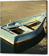 Rowboat At Twilight Canvas Print