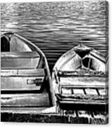 Rowboats Canvas Print