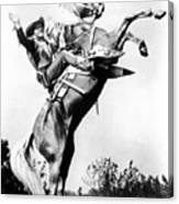 Roy Rogers Riding Trigger, Ca. 1940s Canvas Print