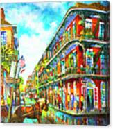 Royal Carriage - New Orleans French Quarter Canvas Print