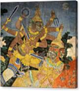 Royal Palace Ramayana 22 Canvas Print