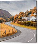 Rural Wales In Autumn Canvas Print