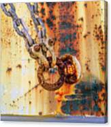 Rust And Chain Canvas Print