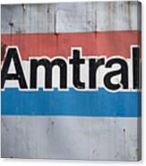 Rusted Amtrak Canvas Print