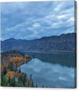 Ruthton Point During Evening Blue Hour Canvas Print