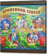 Storybook  Circus Add Canvas Print