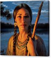 Sacagawea Canvas Print