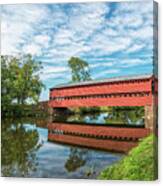 Sachs Covered Bridge Canvas Print