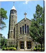 Sacred Heart Catholic Church In Riverton New Jersey Canvas Print