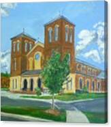 Sacred Heart Catholic Church Salisbury North Carolina Canvas Print