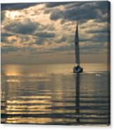 Calm Sailing Canvas Print