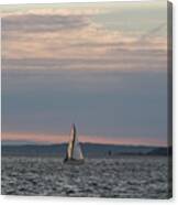 Sailing In The Puget Sound Canvas Print