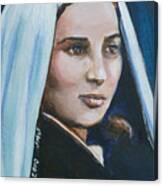 Saint Bernadette Soubirous Canvas Print