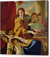 Saint Cecilia Canvas Print