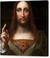 Salvator Mundi Canvas Print