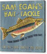 Sam Egan's Bait And Tackle Canvas Print