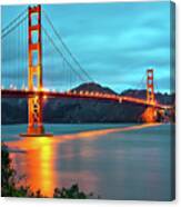 San Francisco Golden Gate Bridge 1x1 Canvas Print