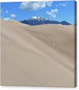 Sand And Sky Canvas Print