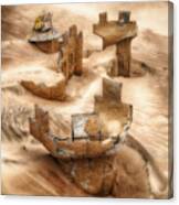 Sand Castle 4065 Canvas Print