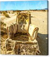 Sand Chair Canvas Print