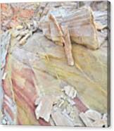 Sandstone Rainbow In Valley Of Fire Canvas Print