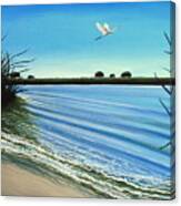 Sandy Beach Canvas Print