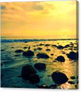 Santa Barbara California Ocean Sunset Canvas Print