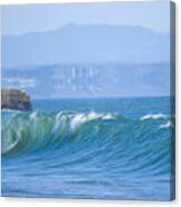 Santa Cruz Surf Canvas Print