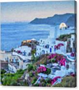 Santorini Greece Dwp416136 Canvas Print