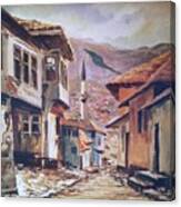 Sarajevo Old Town Canvas Print