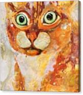 Scaredy Cat Canvas Print