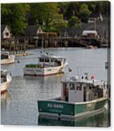 Scenic New Harbor Maine Canvas Print