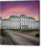 Schloss Belvedere Vienna Canvas Print