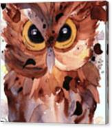 Screech Owl Canvas Print