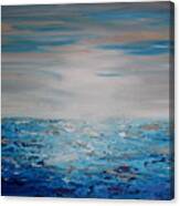 Sea Blue Canvas Print