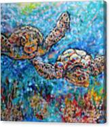 Sea Turtles Canvas Print