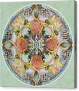 Seasons Mandala Canvas Print