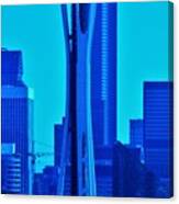 Seattle Blue Canvas Print