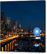 Seattle Waterfront Canvas Print