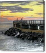 Sebastian Inlet Pier I Canvas Print