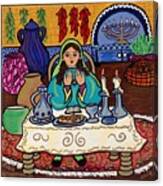Seder For One Canvas Print