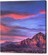 Sedona Arizona At Sunset Canvas Print