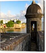 Sentry Post On Old City Wall Canvas Print