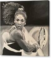Serena Williams Canvas Print
