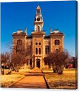 Shackelford County Courthouse Canvas Print
