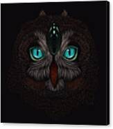 Shaman Spirit Owl Canvas Print