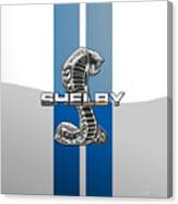 Shelby Cobra - 3d Badge Canvas Print