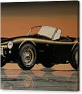 Shelby Cobra 1962 Painting Canvas Print