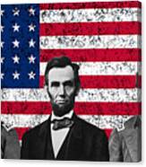 Sherman - Lincoln - Grant Canvas Print